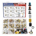 Kit 50 Potenciometros 10 Tipos 1k 2k 5k 10k 50k 100k 500k 1m