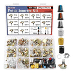Kit 50 Potenciometros 10 Tipos 1k 2k 5k 10k 50k 100k 500k 1m