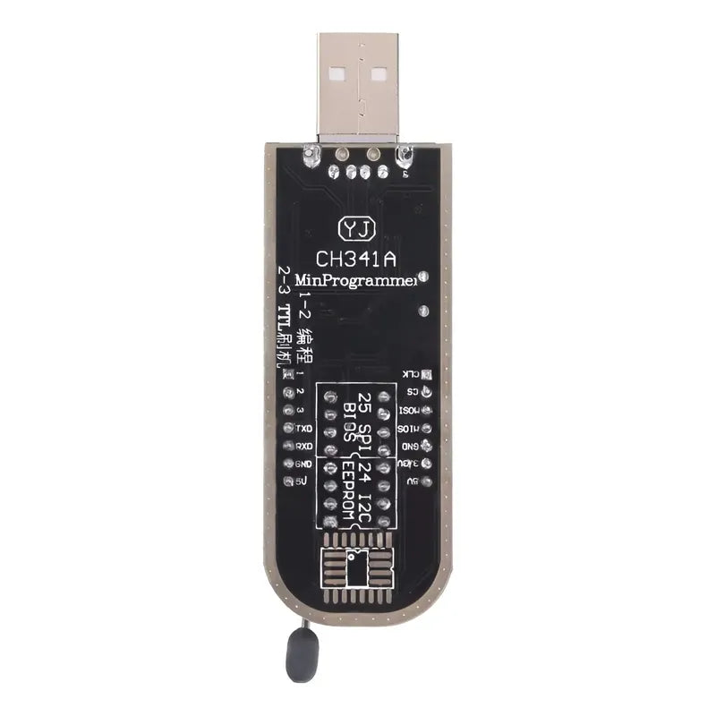 Programador Usb Ch341a Series 25 Spi 24 Bios Eeprom Ch341