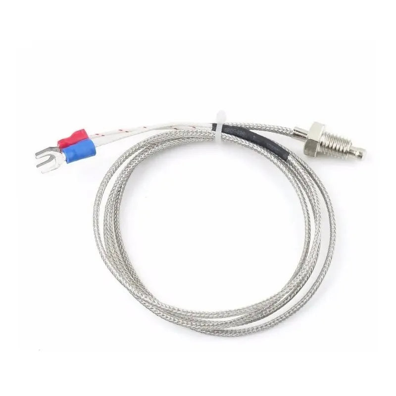 Termocupla Termopar De Temperatura Tipo K 400 °c 6mm 1mt