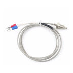 Termocupla Termopar De Temperatura Tipo K 400 °c 6mm 1mt