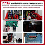 Multimetro Digital Recargable Ut122 Ac/dc Ncv Cat3 600v