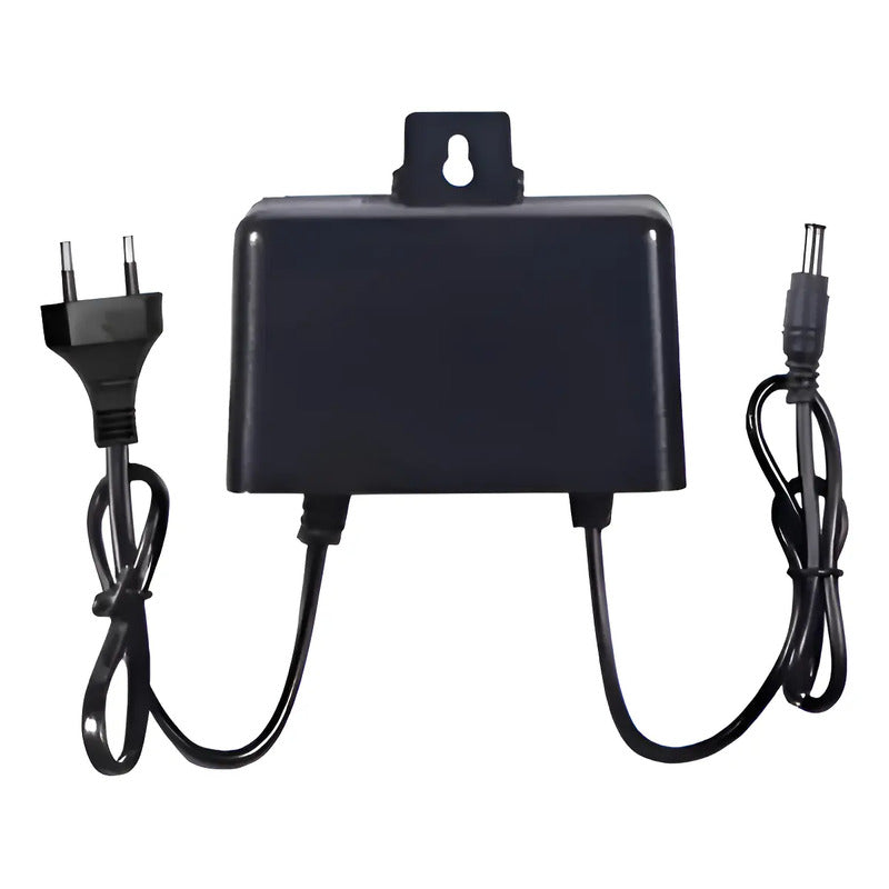 Transformador Tereparochile 12v 2a Negro Para Cámaras Seguridad Cctv 220v