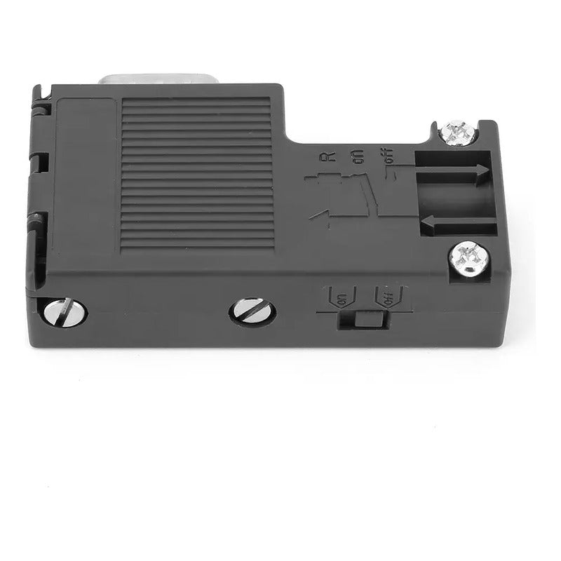 Conector Profibus Dp Para Simatic 24v 6es7972-0bb12-0xa0 Gris Oscuro
