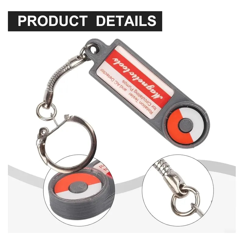 Probador Rotación Bomba Indicador Giro Motor Detector Ca Gris