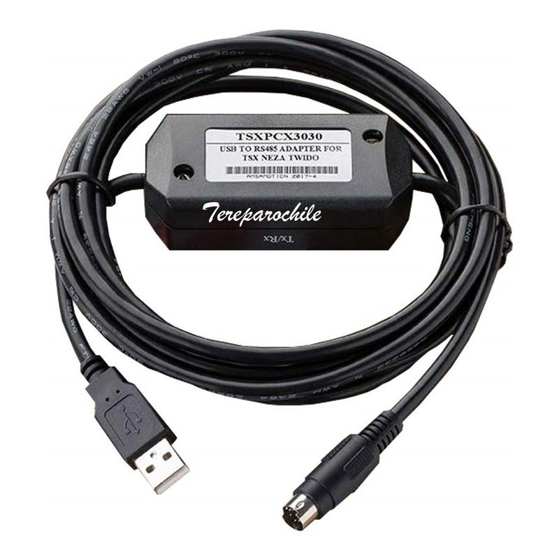 Cable Plc Tsxpcx3030 Usb Rs485 Schneider Twido Tsx