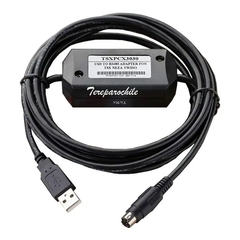 Cable Plc Tsxpcx3030 Usb Rs485 Schneider Twido Tsx