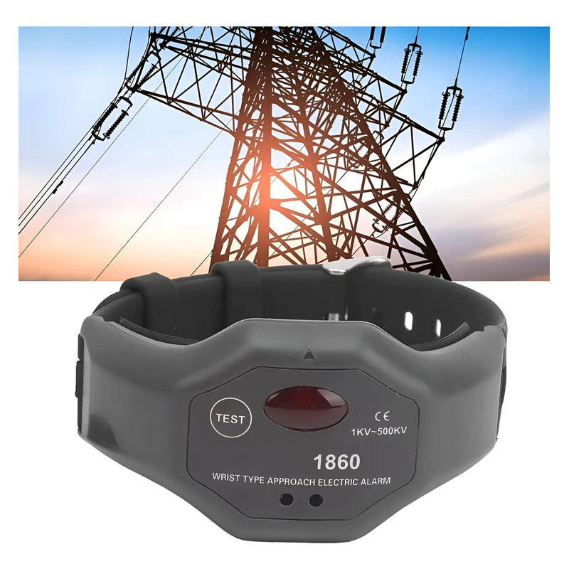 Detector Sensor Alto Voltaje Portatil 1kv A 500kv Tipo Reloj Negro