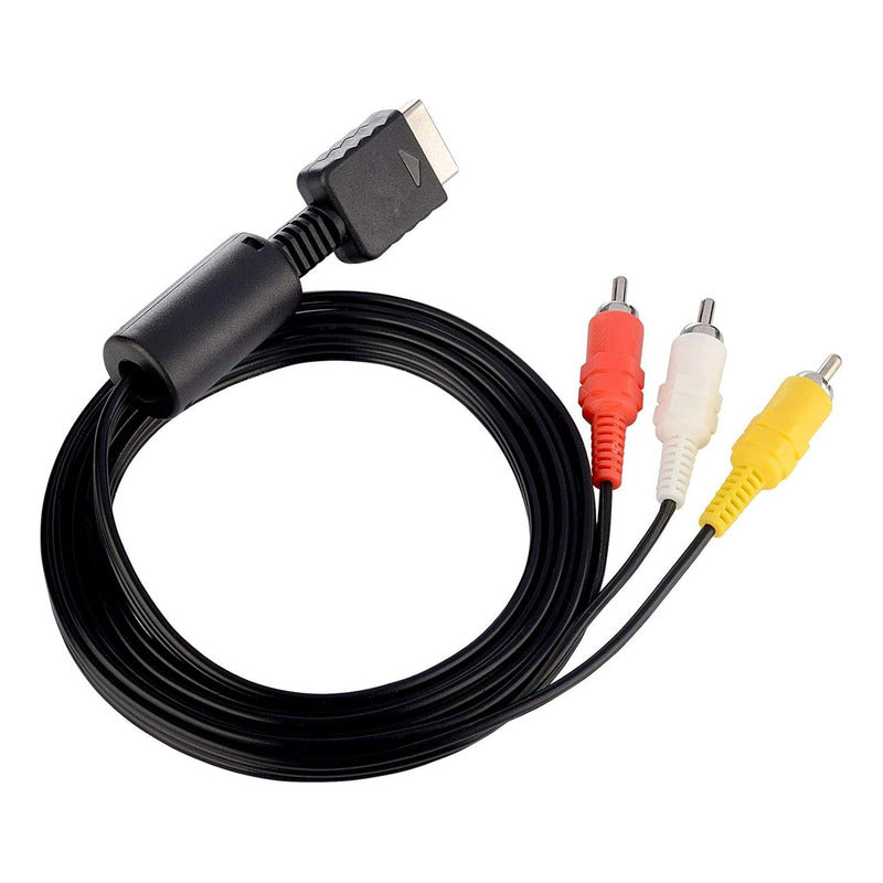 Cable Av Audio Video Para Playstation Ps1 Ps2 - Cable Rca