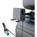 Estacion Carga Telefono 65w Asiento Trasero Auto Usb Cargado Negro