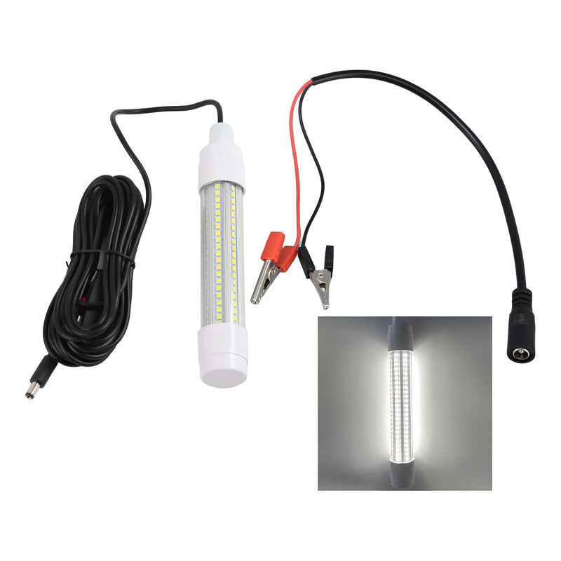 Luz De Pesca Lampara Bote Led Camping Sumergible 12v 24v 48v