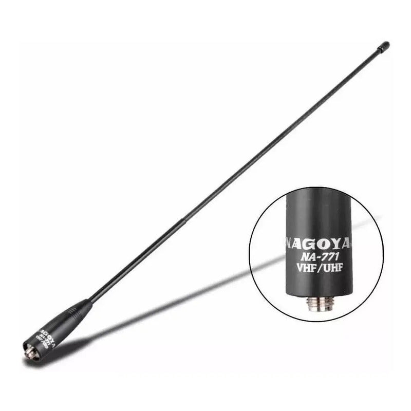 Antena Radio Doble Banda Nagoya Na-771 Sma-f Vhf Uhf Baofeng
