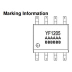 2x Yf1205 Sop8 300khz, 4a / 23v Step-down Converter