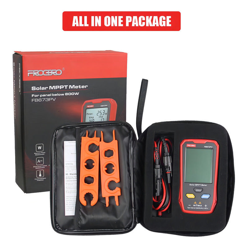 Uni-t Multímetro De Controlador Mppt Panel Solar Ut673pv