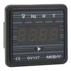 Horometro Voltímetro Digital Medidor Voltaje Frecuencia 220v