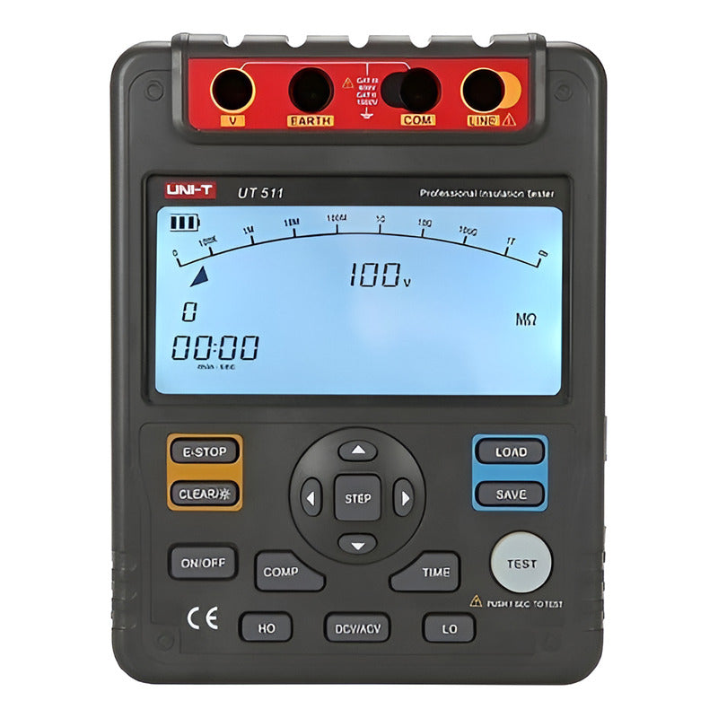 Tester Medidor De Resistencia Aislación Megóhmetro Ut511