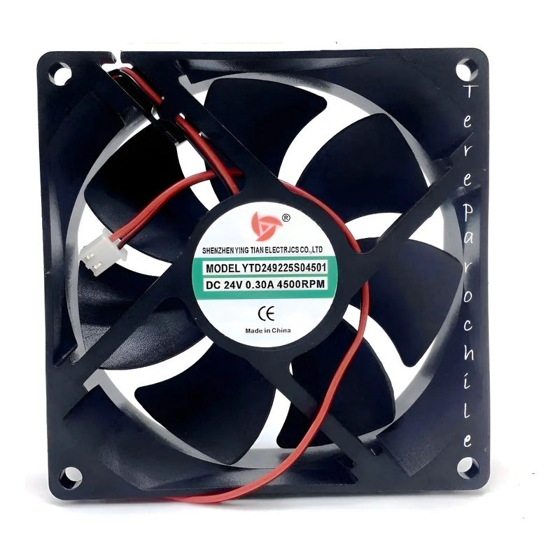 Ventilador Fan Cooler 24v 9.2cm X 2.5cm Ytd249225s Soldadora