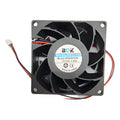 Ventilador Fan Cooler Bdh8038s 24v 80x38mm 2 Pines 8038 Negro