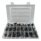 Set 500 Capacitor Condensador Electrolitico 0,1uf A 1000uf