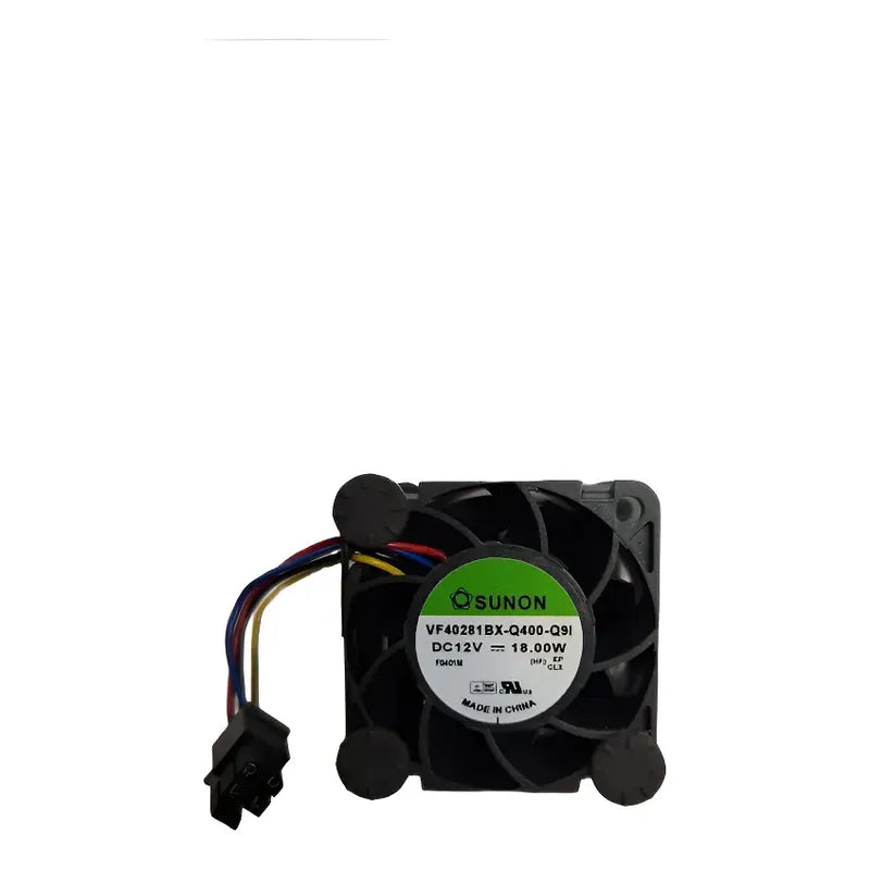 Ventilador Fan Cooler Vf40281bx-q400-q91 12v 40x28mm 4 Cable Negro