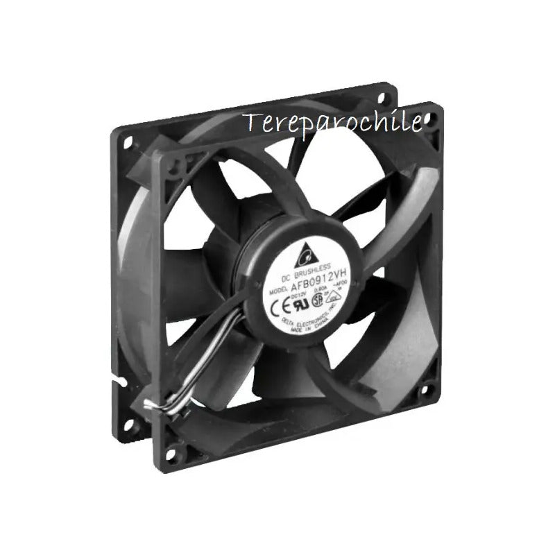 Fan Cooler Ventilador Afb0912vh 12 V 9025 Maquina Soldar Ups