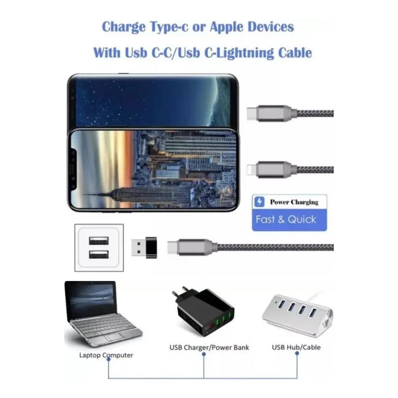 Mini Adaptador Convertidor Usb-a Macho Usb 3.0 Tipo C Hembra