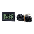Termómetro Digital Trc Tm Ambiente Lcd Negro Acuario Invernadero