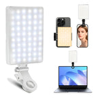 Panel Luz Lampara Con Clip Video Camara Para Telofono 60 Led Negro 3200k-5600k Ajustable