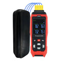 Termómetro Digital 4 Canales Tereparochile Termopar Tipo K/j Alarma Usb