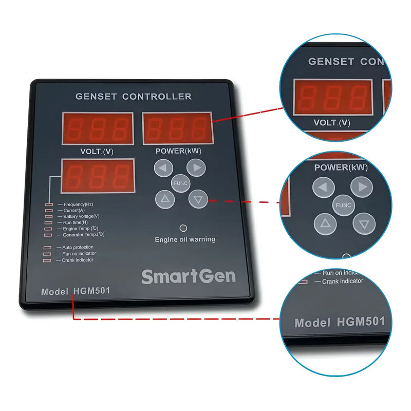 Modulo Control Arranque Automatico Generador Hgm501 S03