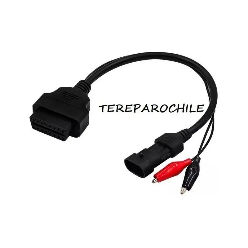 Cable Obd2 Obdii Obd Para Fiat Lancia Alfa Romeo 3pin 16pin
