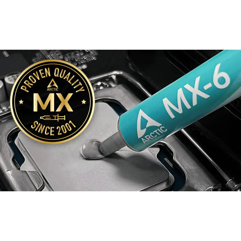 Pasta Termica Arctic Mx-6 4 Gramos Thermal Pad Gpu Cpu Mx6 - Celeste