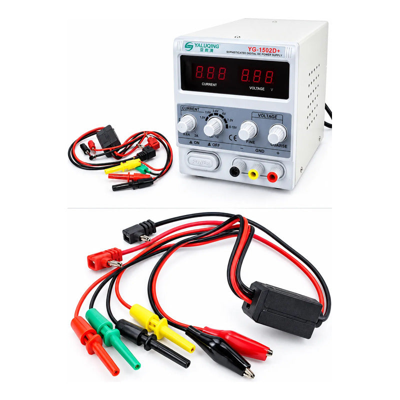 Fuente De Alimentacion Regulador Digital Ajustable 1502d+