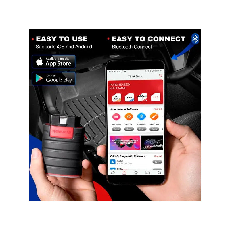 Scanner Escaner Automotriz Multimarca Thinkdiag Obd2 Obdii