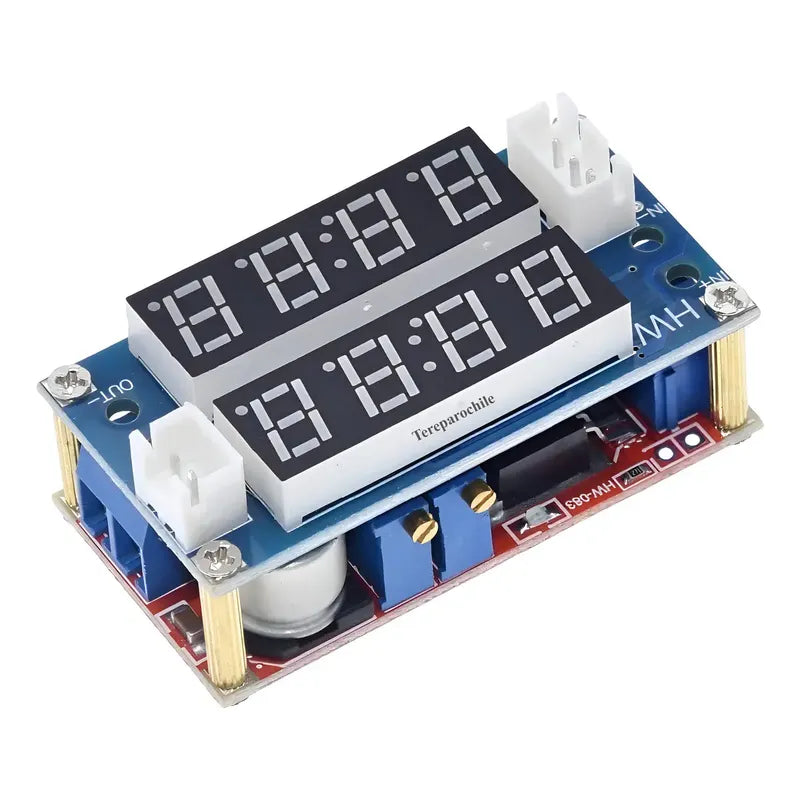 Regulador Voltaje Corriente Dc-dc 5a 30v Amperímetro Voltímetro