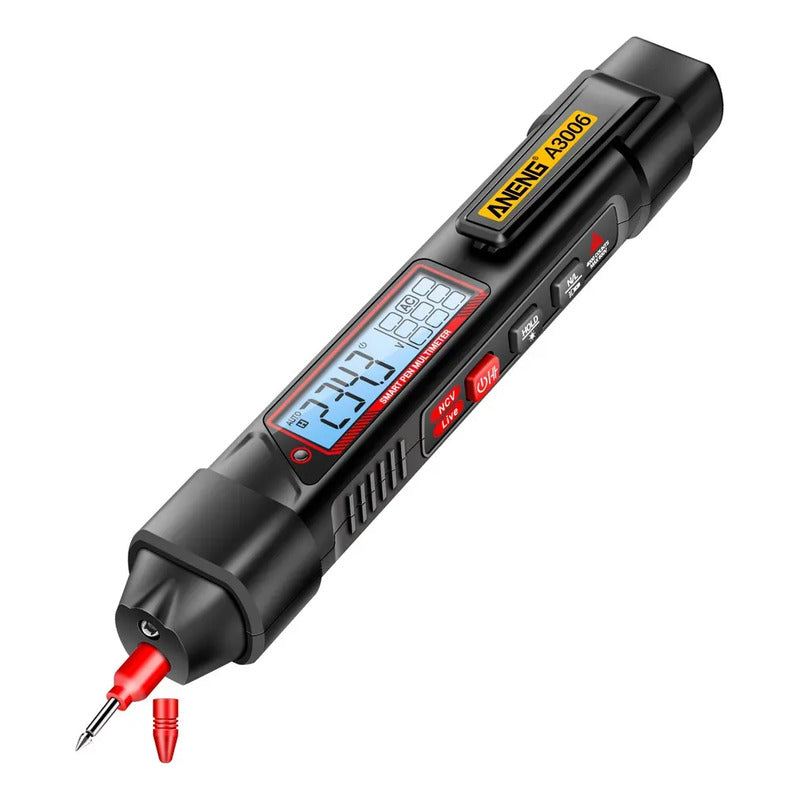 Multimetro Digital Tester Tipo Boligrafo Lcd Buscapolos Acdc