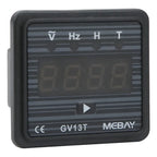 Horometro Voltímetro Digital Gv13t Voltaje Frecuencia 380v