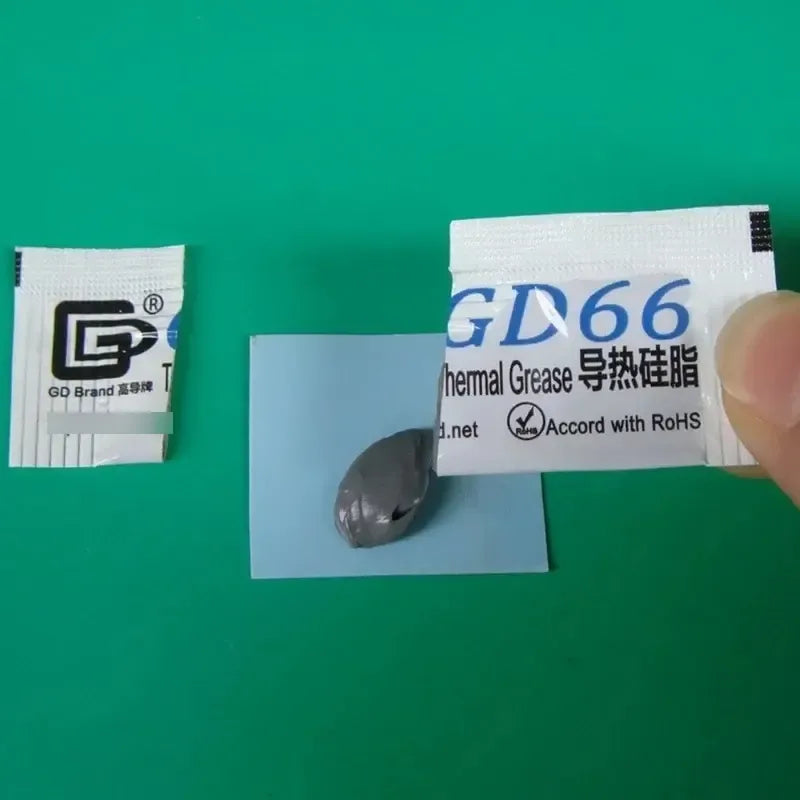 10x Pasta Termica Semiconductor Gris Cpu Gpu Ram Ps3 Ps4 Pc Gris