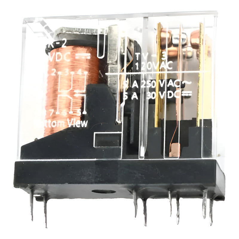 Rele Relay Omron G2r-2 220v 230vac 5a Dpdt 8 Pines