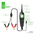 Punta Lógica 12-24 Probador De Circuito Eléctrico Automotriz Verde