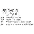 Ats Switch Transferencia Automatico Mcb 63a 220v Generador Gris Claro