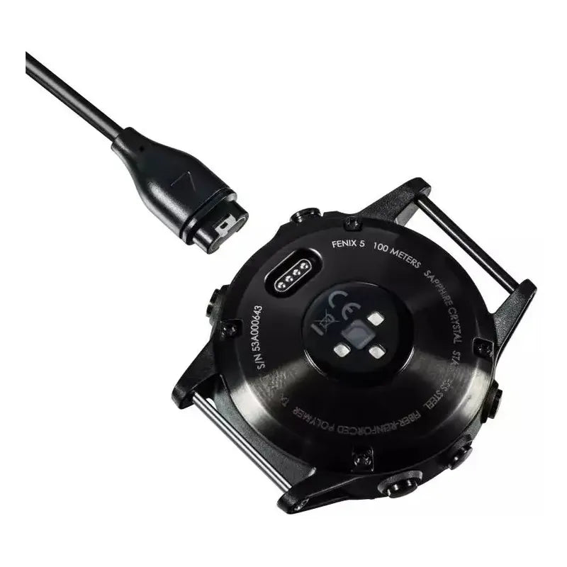 Cable Carga Para Garmin Fenix 5 5s 5x Plus Forerunner 935 Negro