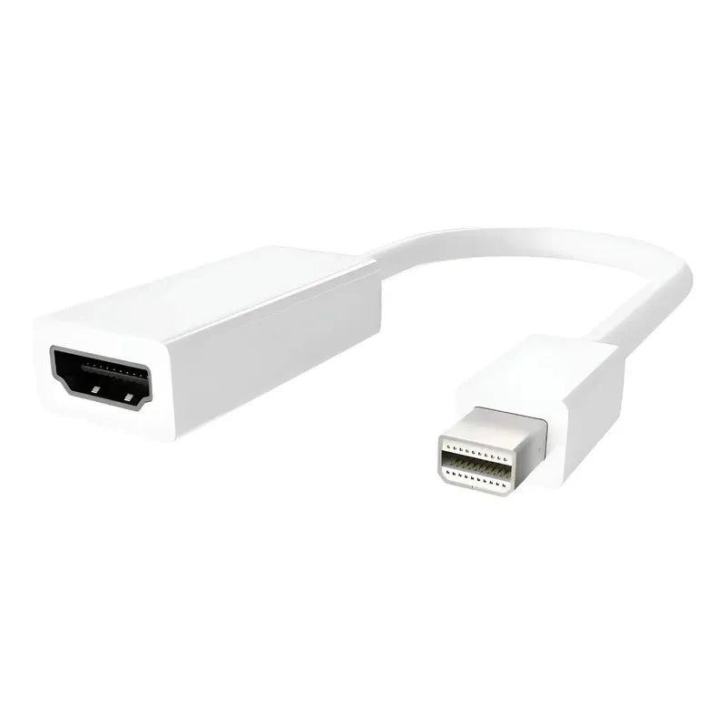 Cable Mini Display Port A Hdmi Para Thunderbolt Hdmi Mini Dp Blanco