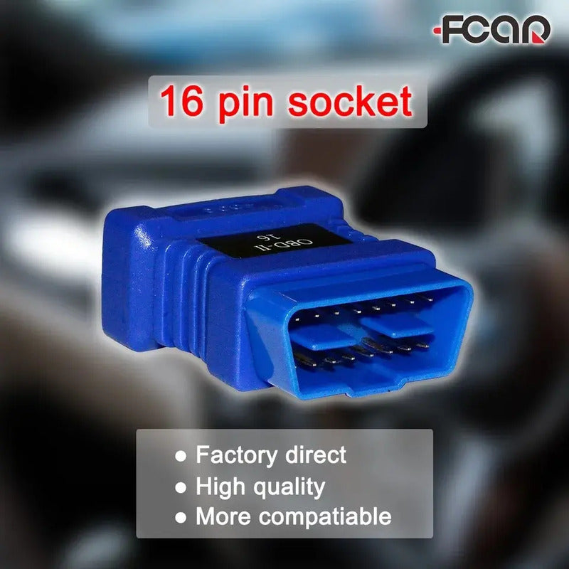 Adaptador Para Escaner Fcar Obdii A Db15 15 Pin Obd2