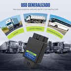 Convertidor Voltaje Para Scanner Obd2 Obdii 24v A 12v Camion