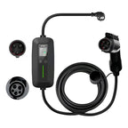 Cargador Ev Auto Electrico 3600w 16a Tipo 1 Portatil 3.5m Negro