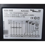 Analizador De Red Medidor Voltaje Amperaje Trifasico 100a