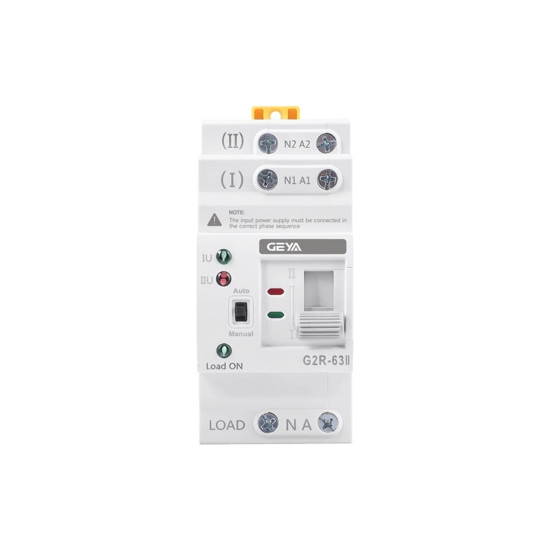 Switch Ats Transferencia Automatica Din 63a 220v Monofasico