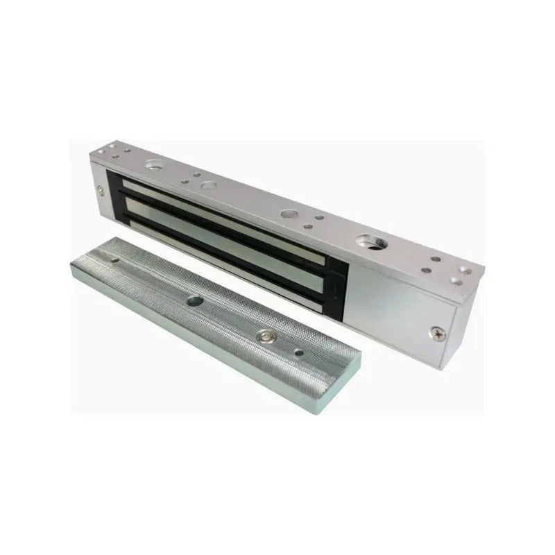 Cerradura Magnetica Electromagnetica 12-24v 500kg Dl-500ast Plata