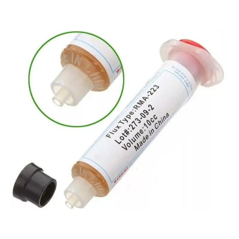 Flux Para Soldar Rma-223 10cc Reflow Reballing Smd Fundente